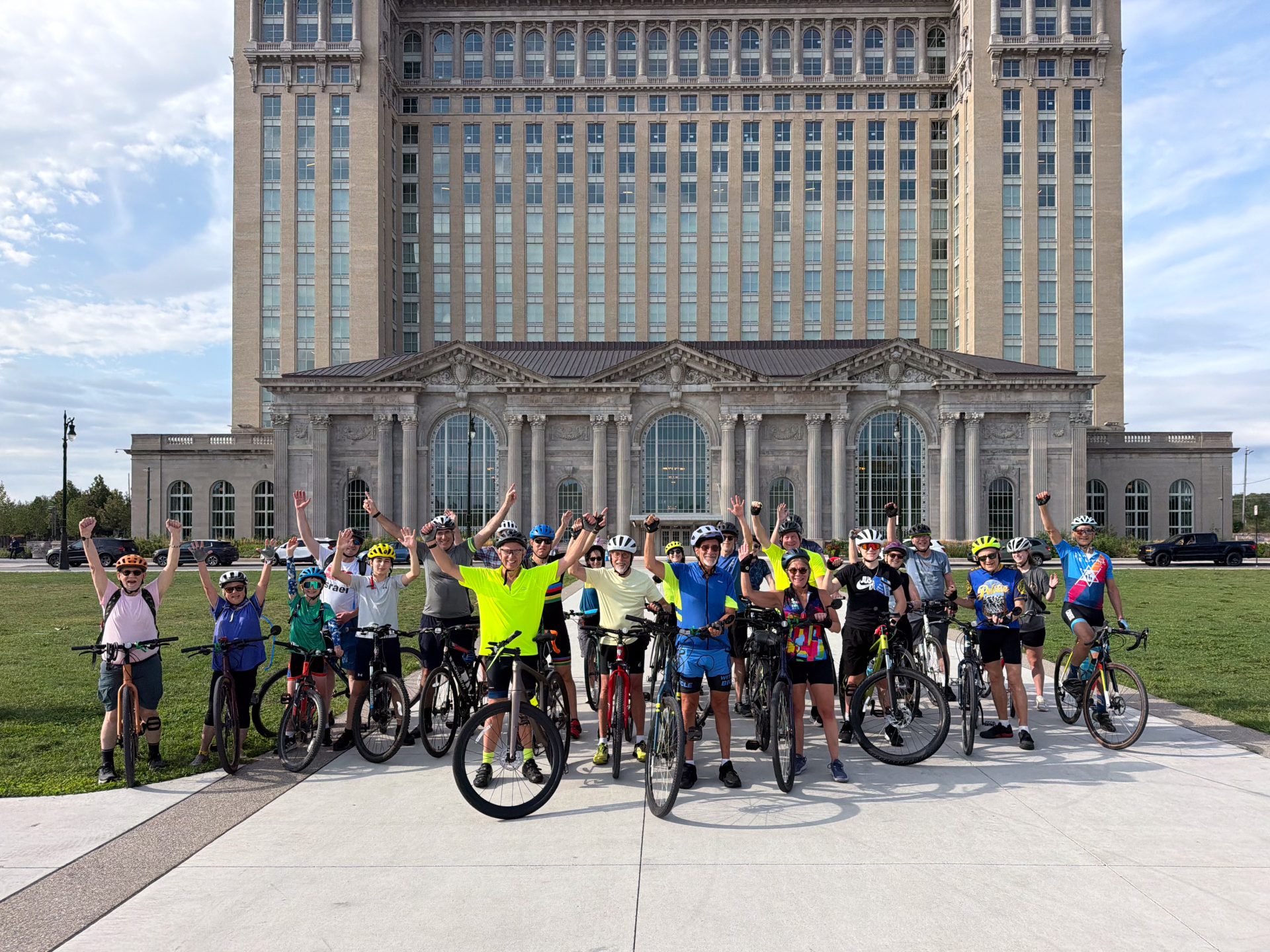 Ride for The Living group photo